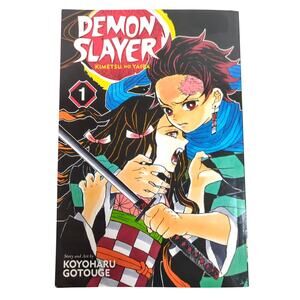 Demon Slayer: Kimetsu no Yaiba #1 (Viz, 2018, Paperbook) Manga Book